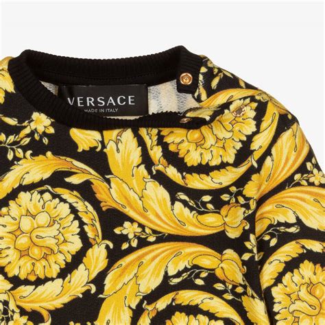 versace gold sweater